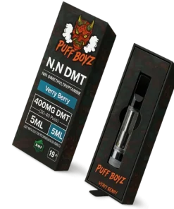 Alternative view of N,N-DMT Vape Cartridge (Puff Boyz)