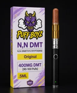 N,N-DMT Vape Cartridge and Battery (Puff Boyz)