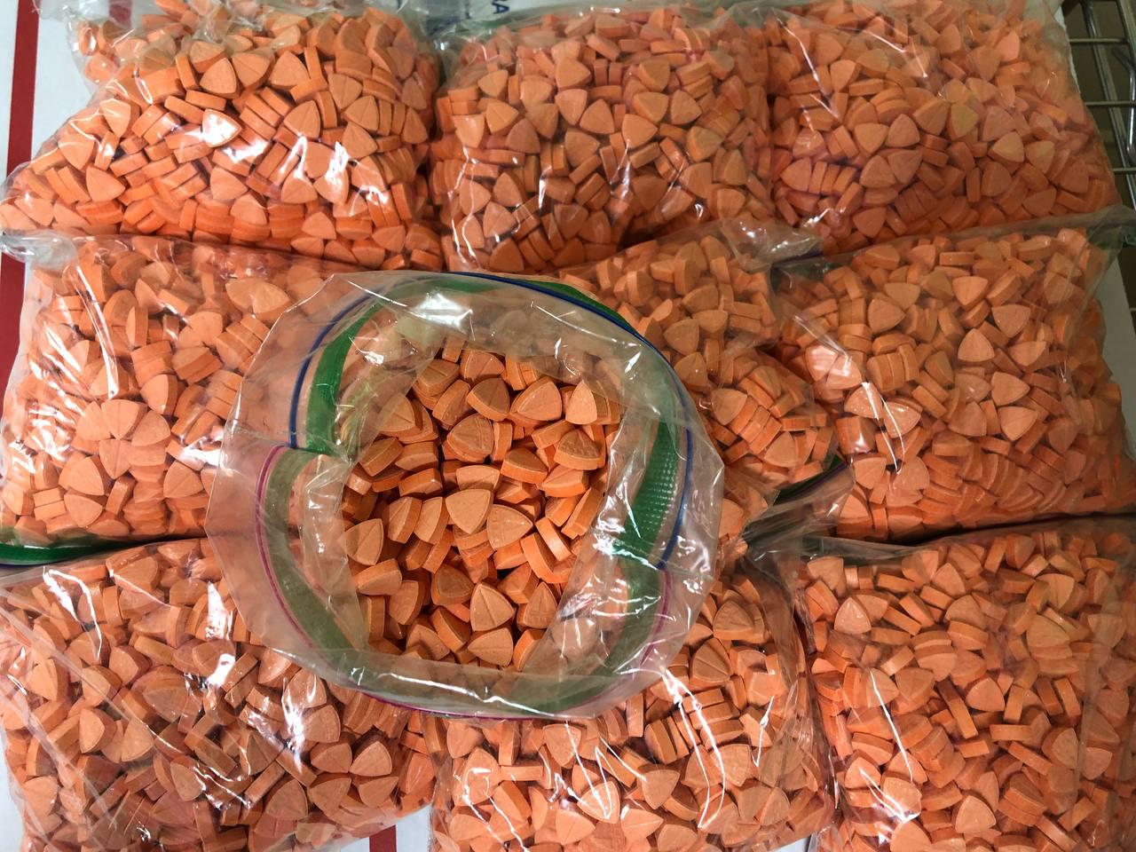 Orange Tesla pill 250mg XTC